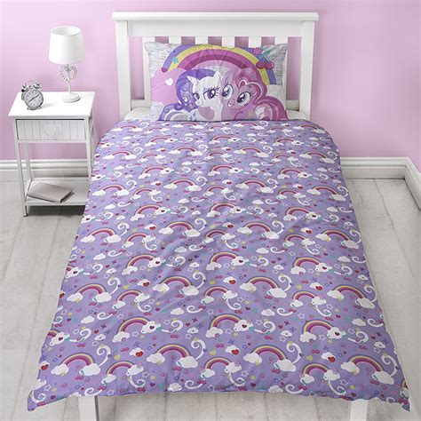 My Little Pony Single Junior Duvet Cover Sets Girls Bedroom Bedding Ebay