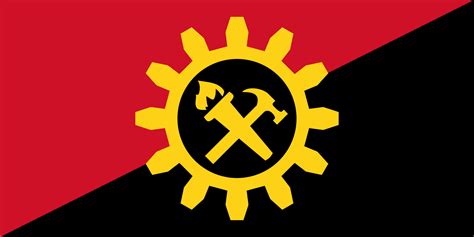 Just A Basic Anarcho Syndicalist Flag In Kaiserreich Iconography R