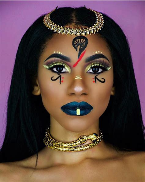 Melanin On Instagram “aangelsimms Egyptian Goddess” Egyptian Makeup Egyptian Eye Makeup