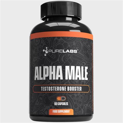 Alpha Male Male Support Supplement 60 Capsules Pure Labs