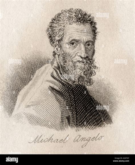 Michelangelo Portrait Stock Photos And Michelangelo Portrait Stock Images