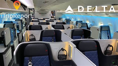 New Interior Delta 767 400 Delta One Trip Report Diversion Youtube