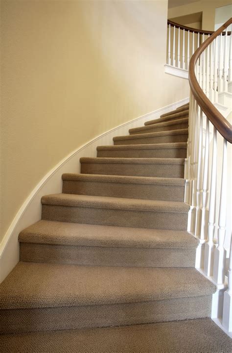 Open riser stairs have grown in popularity over the years. How to Carpet Stairs - StairsIdeas.com