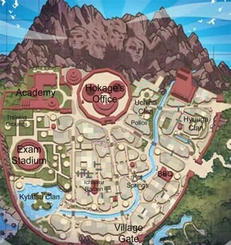 The Village Of The Hidden Leaf Naruto Konoha Naruto Anime Naruto