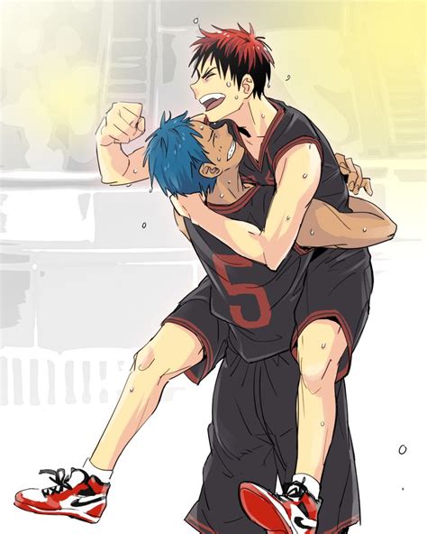 Aomine Daiki X Kagami Taiga Kuroko No Basket Kuroko No Basket