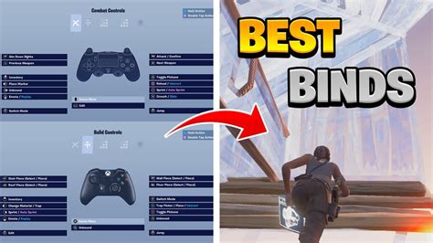 The BEST BINDS For Controller Fortnite Players Non Claw Non Paddle Fortnite Season