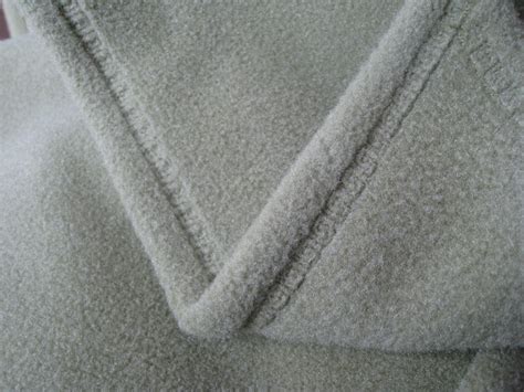 Nice Finish To Fleece Edge Using One Of The Built In Stitches On Your