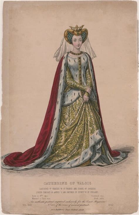Npg D21551 Catherine Of Valois Large Image National Portrait Gallery