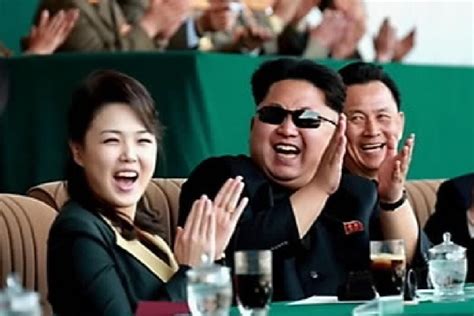 Ri Sol Ju Wife Of Kim Jong Un Reappears At Football Match