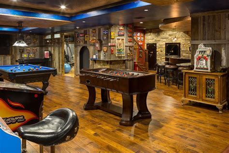 30 Cool Ways To Decorate Your Basement Man Cave Designs Game Room