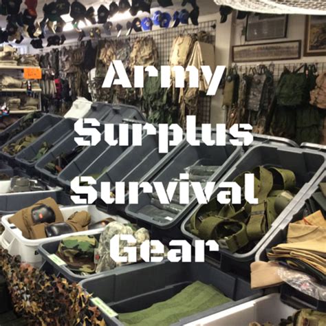 Army Surplus Survival Gear Army Surplus Survival Gear Survival