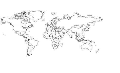 My Ideal Border Map Of The World Rmaps