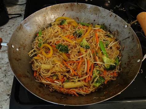 Another Vegan Cooking Blog Chinese Vegetable Stir Fry With Crispy Noodles