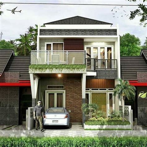 Coba lihat denah desain rumah minimalis 2 lantai 6×12 sebagai konsep hunianmu! Desain Rumah 2 Lantai Sederhana Dan Biaya Murah | Fresh ...