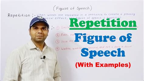 Repetition Figure Of Speech With Examples In Hindi Youtube