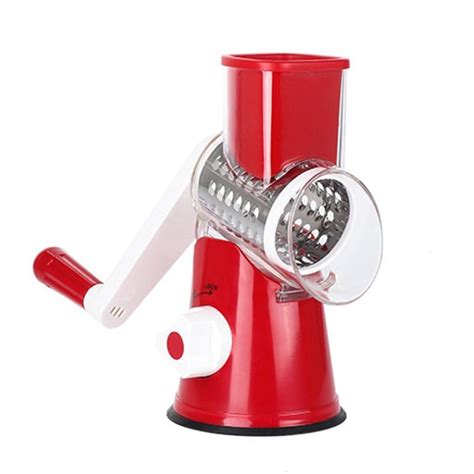 Multi Function Vegetable Shredder Hand Cranked Cheese Cutter Stainless