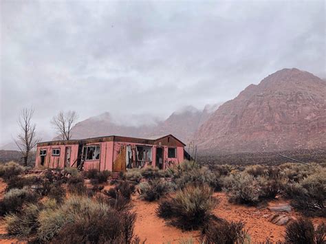 Abandoned House In The Deserts Of Utah R Wildernessbackpacking