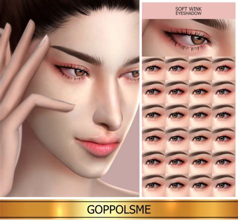 Gpme Gold Soft Wink Eyeshadow At Goppols Me Sims 4 Updates