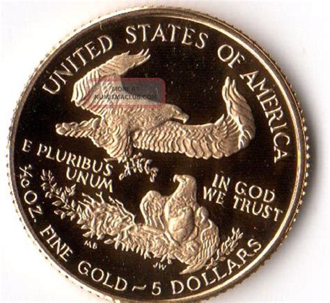 1992 110 Th Oz Proof American Gold Eagle