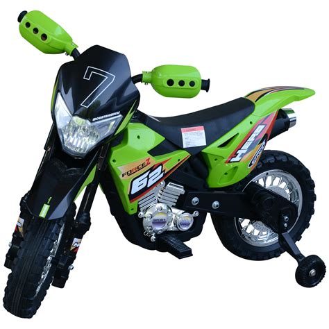 Grazie alla collaborazione con acerbis vi mostriamo l'abbigliamento protettivo necessario nel motocross. Homcom Moto Cross Elettrica per Bambini, Verde ...