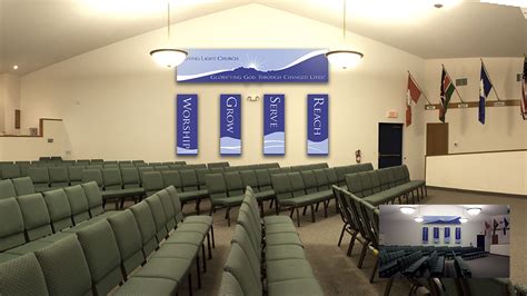 Banners For Church Sanctuary Little Light Media Living Light Church