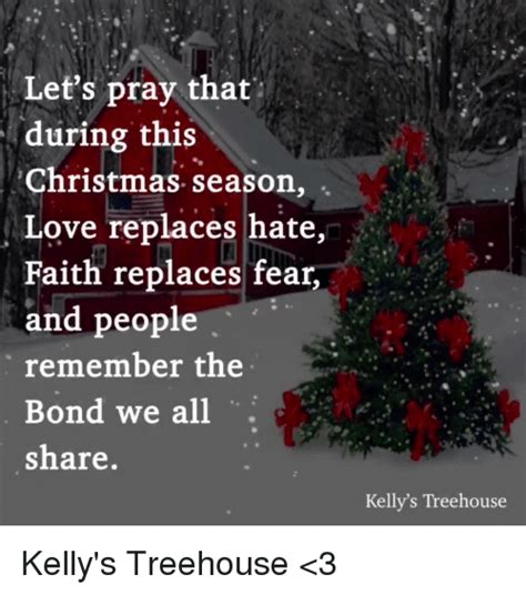 В задании есть один лишний заголовок. Let's Pray That During This Christmas Season Love Replaces Hate Faith Replaces Fear and People ...