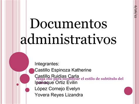 Calaméo Documentos Administrativos