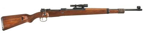 Late World War Ii Nazi K98 Mauser Sniper Rifle With Zf41 Sniper Scope