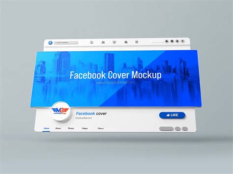 Professional Facebook Cover Mockup Free Download Mockupbd