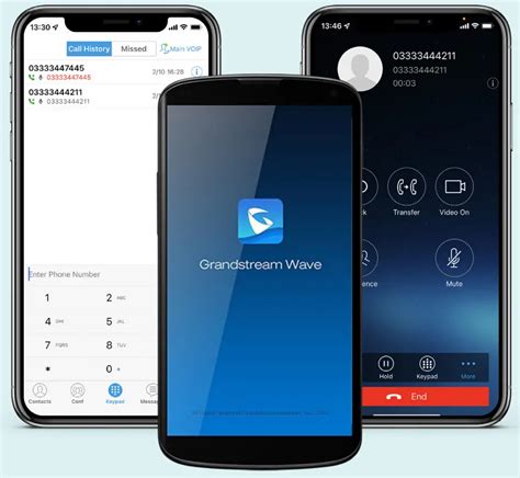 Vivi Android And Ios Grandstream Wave Lite App User Guide
