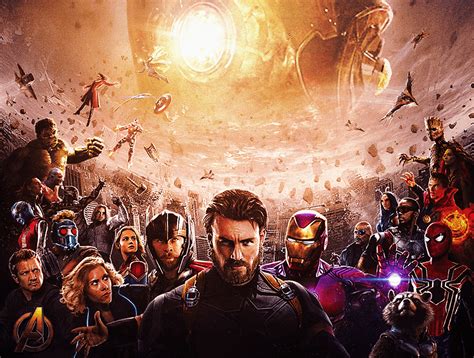 Avengers Infinity War Scene Wallpapers Wallpaper Cave