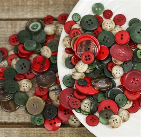 Buttons Galore Holiday Christmas Buttons Holiday Craft Supplies