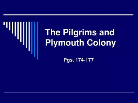 Ppt The Pilgrims And Plymouth Colony Powerpoint Presentation Free