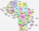 Mapa politico de Africa