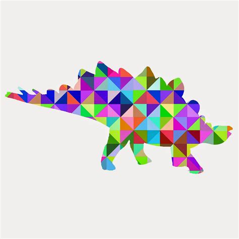 Geometric Creature Dinosaur Freebies Printables Making Handycrafts