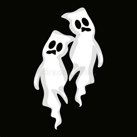 Ghost Logo Design Halloween Icon Halloween Costume Illustration