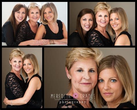 Mother Daughters Session Beauty Session Women Poses Indianapolis Portrait Pho Mother