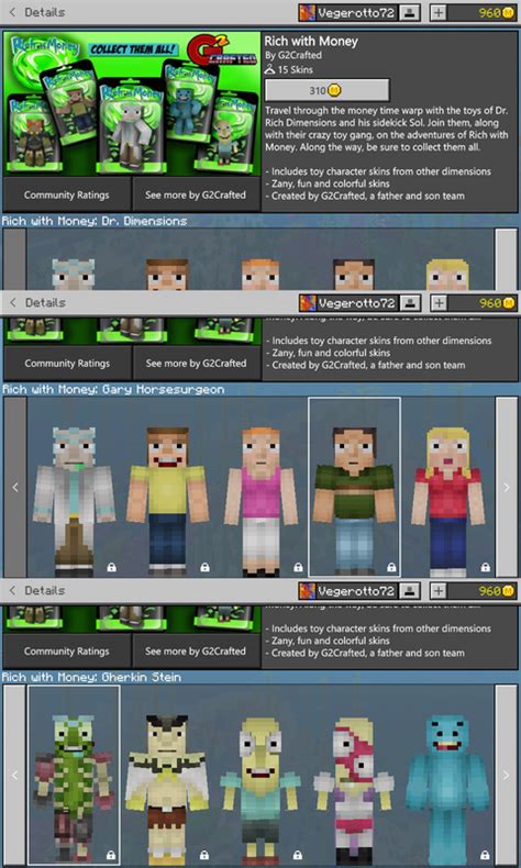 Today Minecraft Published A Bootleg Rick And Morty Skin Pack Rickandmorty