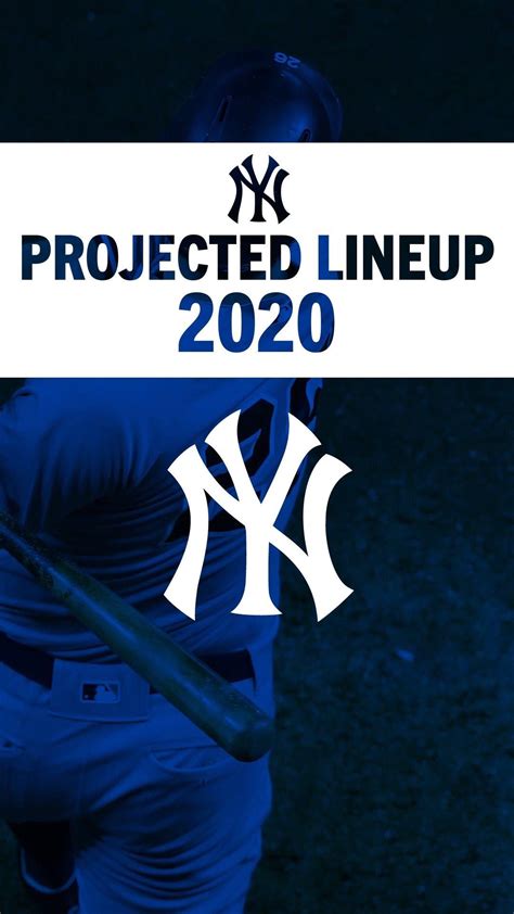 Yes Network Yankees 2020 Projected Lineup