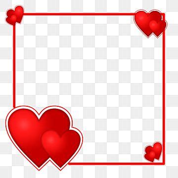 Feliz Dia Dos Namorados Moldura Coração Vermelho PNG Dia Dos