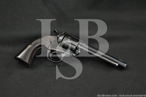 Colt Bisley Model Single Action Army Saa 32 20 Wcf Revolver Mfd 1902