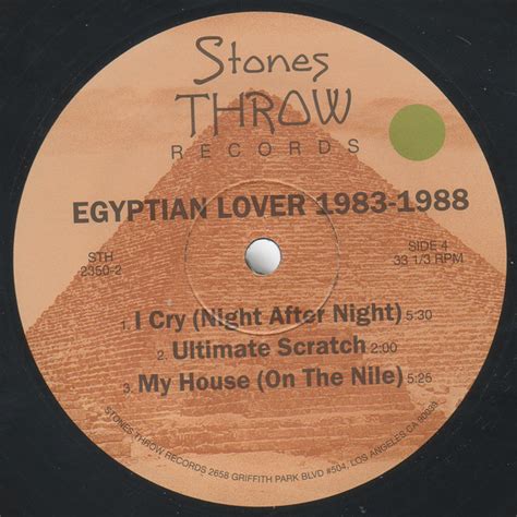 Egyptian Lover Egyptian Lover 1983 1988 Used Vinyl High Fidelity