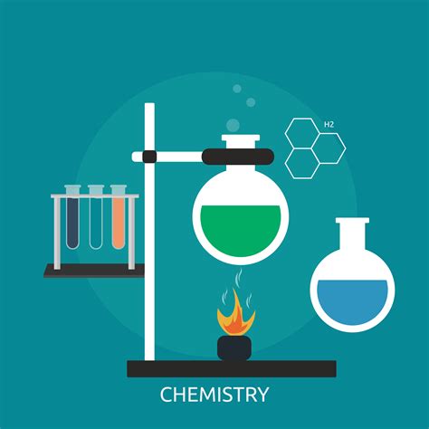 Chemistry Conceptual Illustration Design 470100 Vector Art At Vecteezy