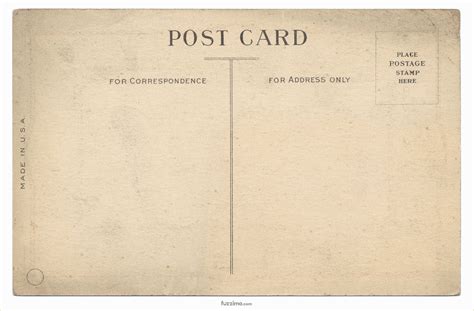 Free Vintage Postcard Template Of Free Postcards Postcard Template And