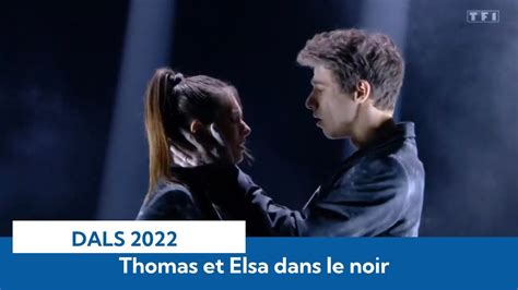 Danse Avec Les Stars 2022 Thomas Da Costa Et Elsa Bois Dans Le Noir