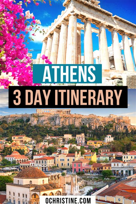 Itineraries Quick Guide To 3 Days In Athens Greece Visiting Greece