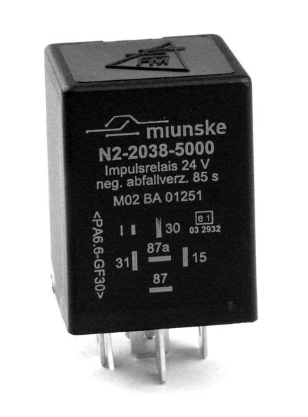 N2 2038 5000 Special Impulse Relay 24v 85s Dry Contact Negative