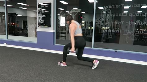 Dumbbell Walking Lunges Glute Focused Youtube