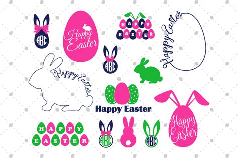 Easter SVG files, Easter Bundle SVG By SVG Cut Studio | TheHungryJPEG.com