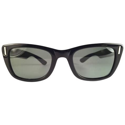 New Ray Ban Bob Dylan 1960s Mid Century Black G15 Lenses Bandl Usa Sunglasses At 1stdibs